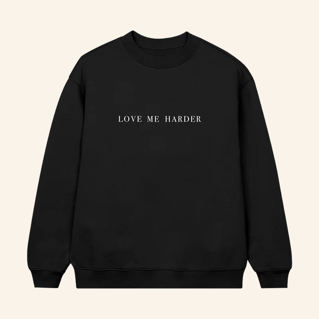 Ariana Grande Merch Love Me Harder Sweatshirt Music Lover Gift Ideas For Her - Lilybirchmarket