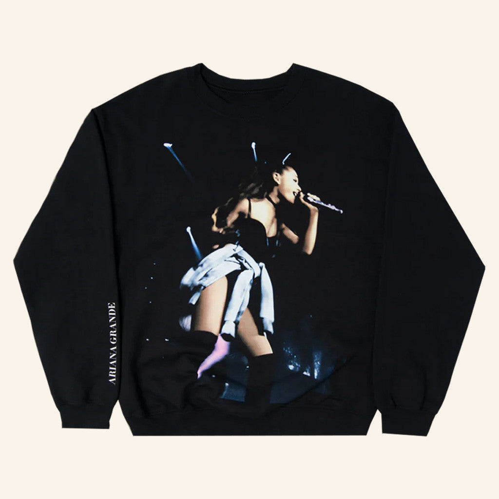 Ariana Grande Merch My Everything Live Photo Sweatshirt Music Gift Ideas For Guys - Lilybirchmarket