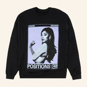 Ariana Grande Merch Positions Photo Sweatshirt Unique Gifts For Music Lovers - Lilybirchmarket