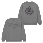 Ariana Merch Ariana My Everything Tenth Anniversary Grey Sweatshirt Music Lovers Gifts For Fans - Lilybirchmarket