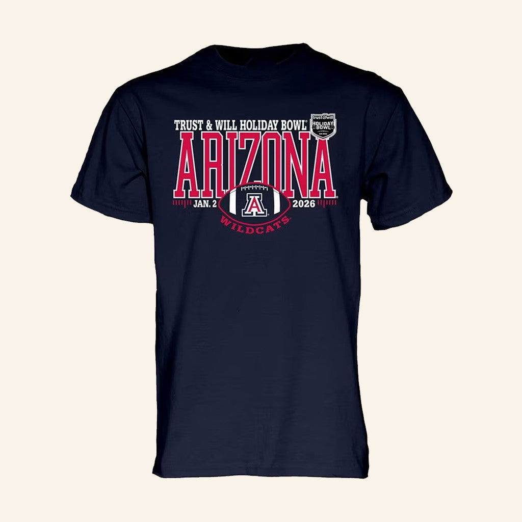 Arizona Wildcats Trust And Will 2026 Holiday Bowl T-Shirt Wildcats Merch Football Fan Gifts - Lily Birch Market
