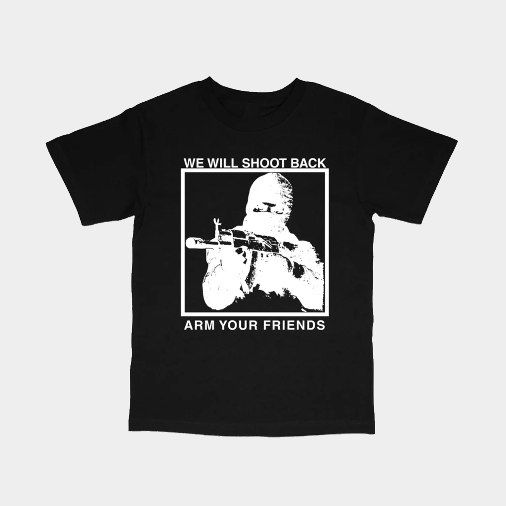 Arm Your Friends Merch We Will Shoot Back T-Shirt Unique Gifts For Husband - Lily Birch Market