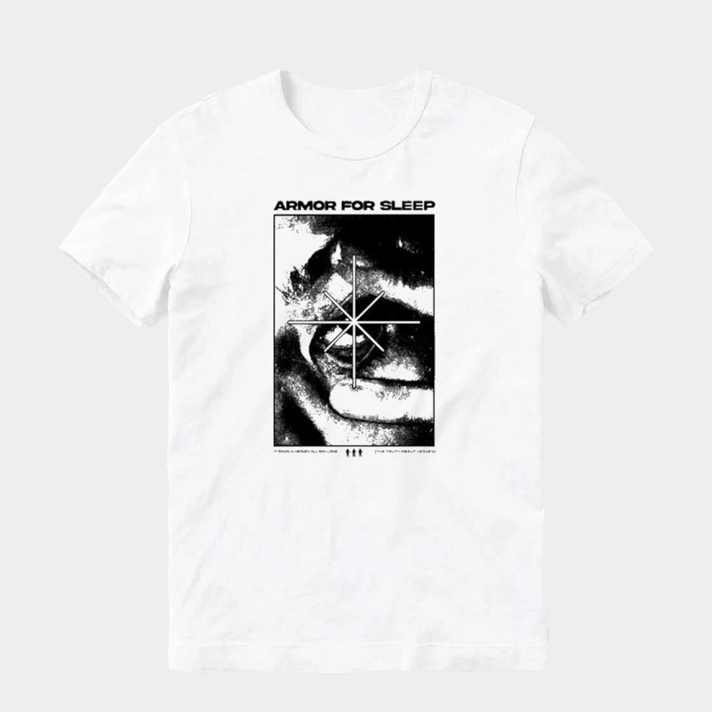 Armor For Sleep Merch Eyeball It Rains In Heaven All Day Long The Truth About Heaven T-Shirt - Lily Birch Market