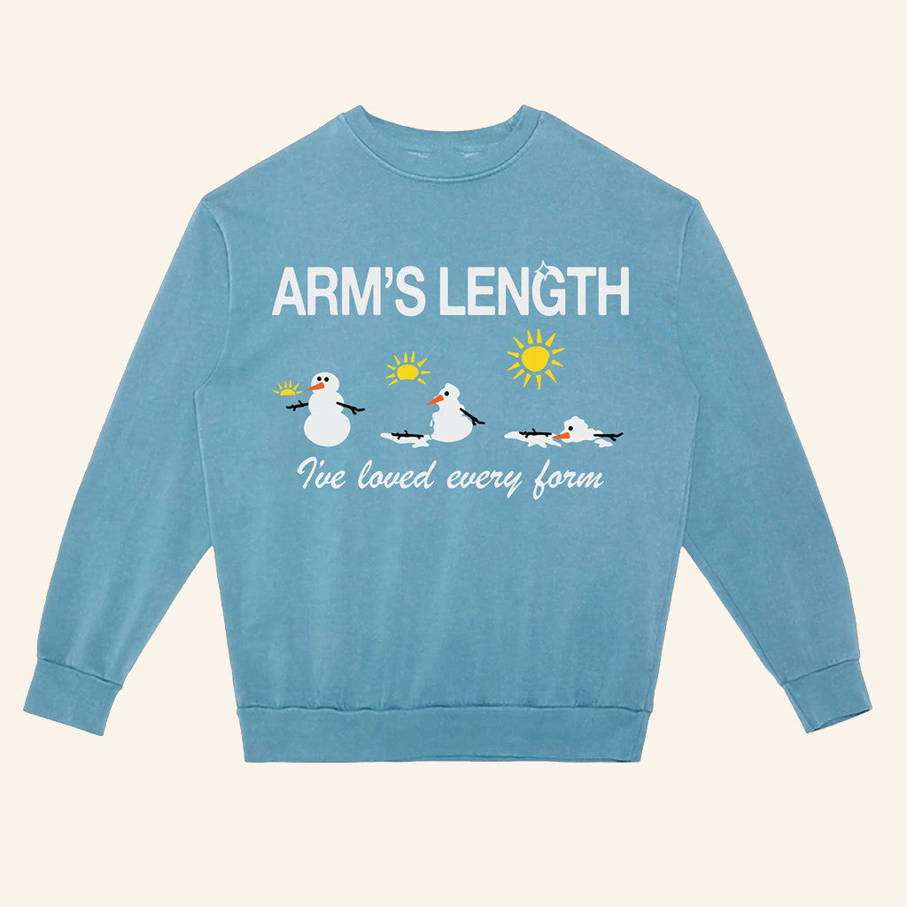 Arm's Length Merch Snowman Crewneck Live Loved Every Form Sweatshirt Xmas Gifts For Him - Lilybirchmarket