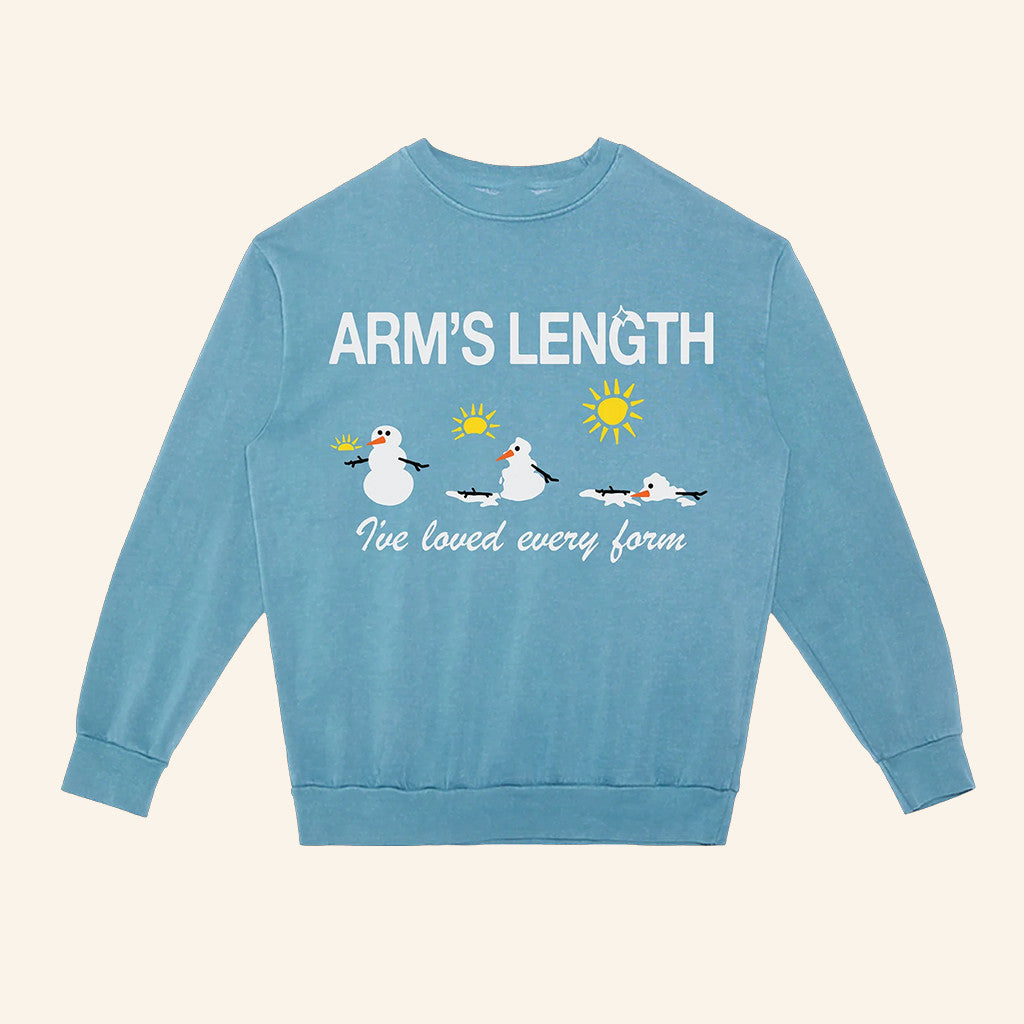 Arm's Length Merch Snowman Sweatshirt I Love You Every Form Sweatshirt Christmas Gifts - Lilybirchmarket