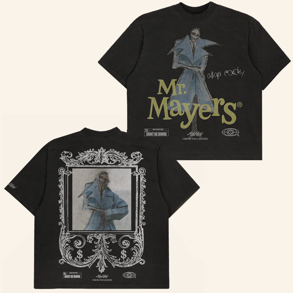 ASAP Rocky Merch Mr Mayers T-Shirt Gift Ideas For Hip Hop Lovers - Lily Birch Market