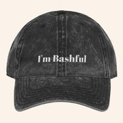 Ashby Merch Embroidered I'm Bashful Hat Lorax Serious Merch Birthday Gifts For Friends - Lilybirchmarket