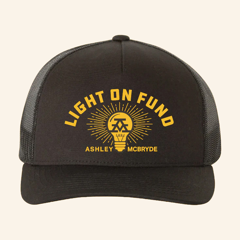 Ashley McBryde Merch Light On Fund Trucker Hat Gifts For Music Lovers - Lilybirchmarket