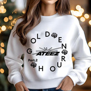 ATEEZ Golden Hour Part 2 Sweatshirt Ateez Ice on My Teeth Sweatshirt Ateez Towards The Light Will To - Lilybirchmarket