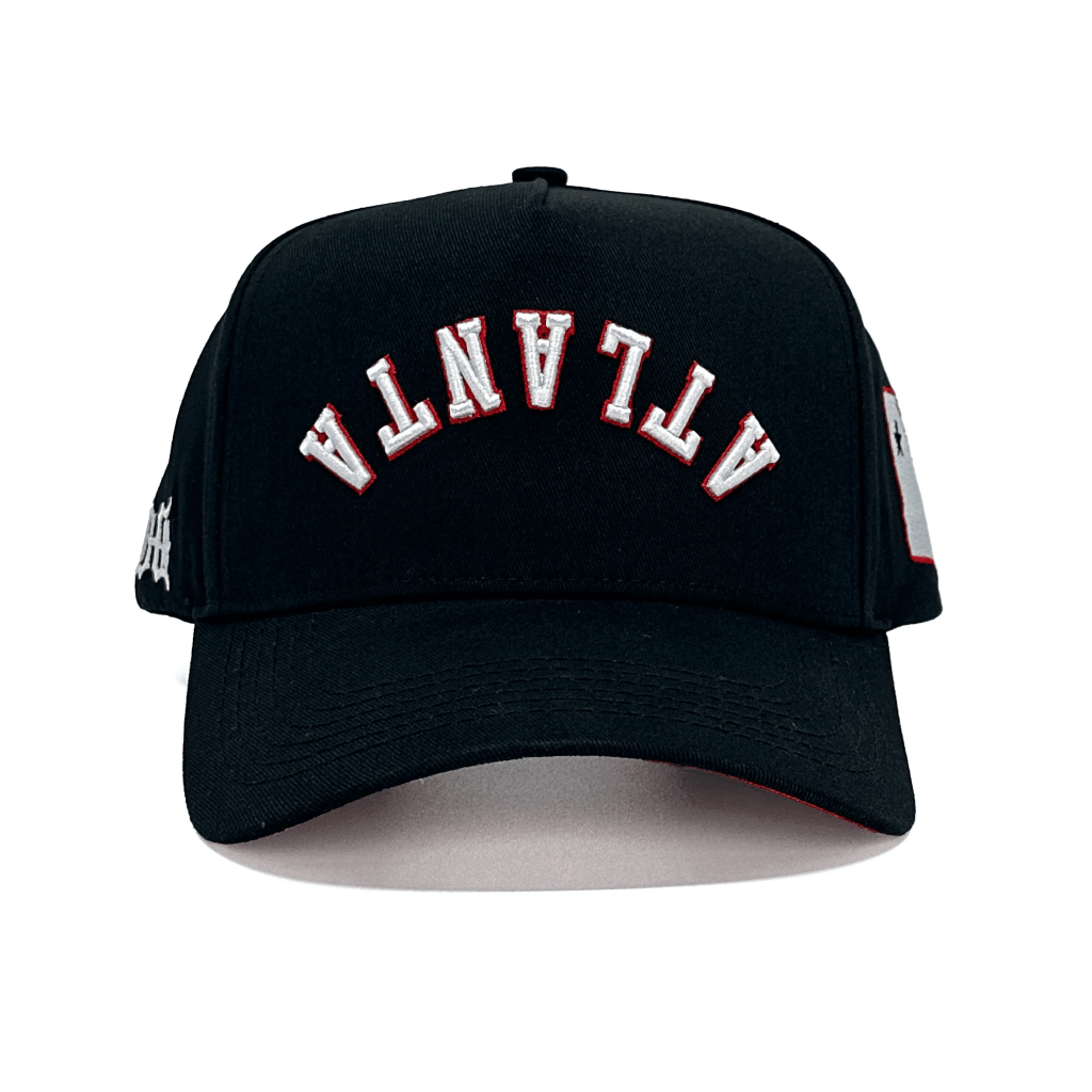 Atlanta Upside Down Hat Trend Atlanta Reversed Hat Atlanta Merch Great Gifts For Dad - Lilybirchmarket
