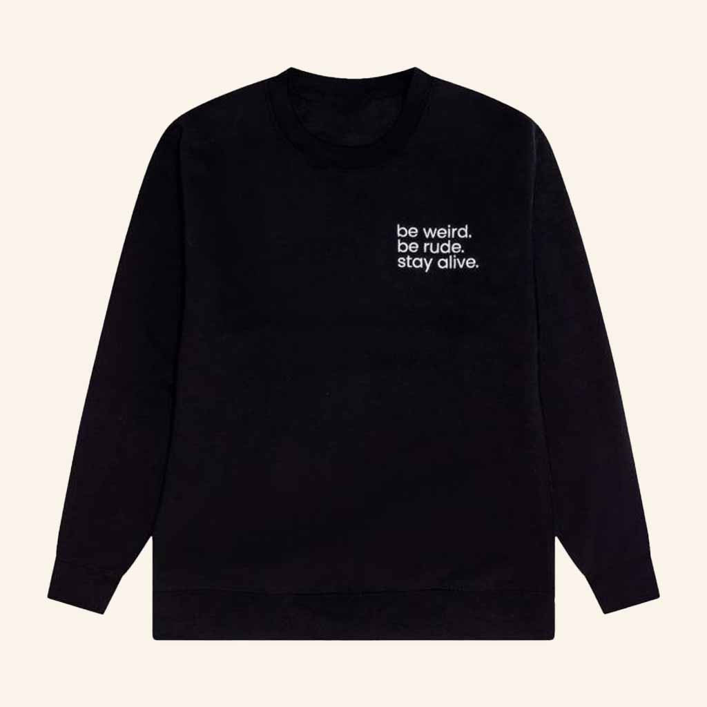Audiochuck Merch Crime Junkie Bwbrsa Crewneck Sweatshirt Gift Ideas For Husband - Lilybirchmarket
