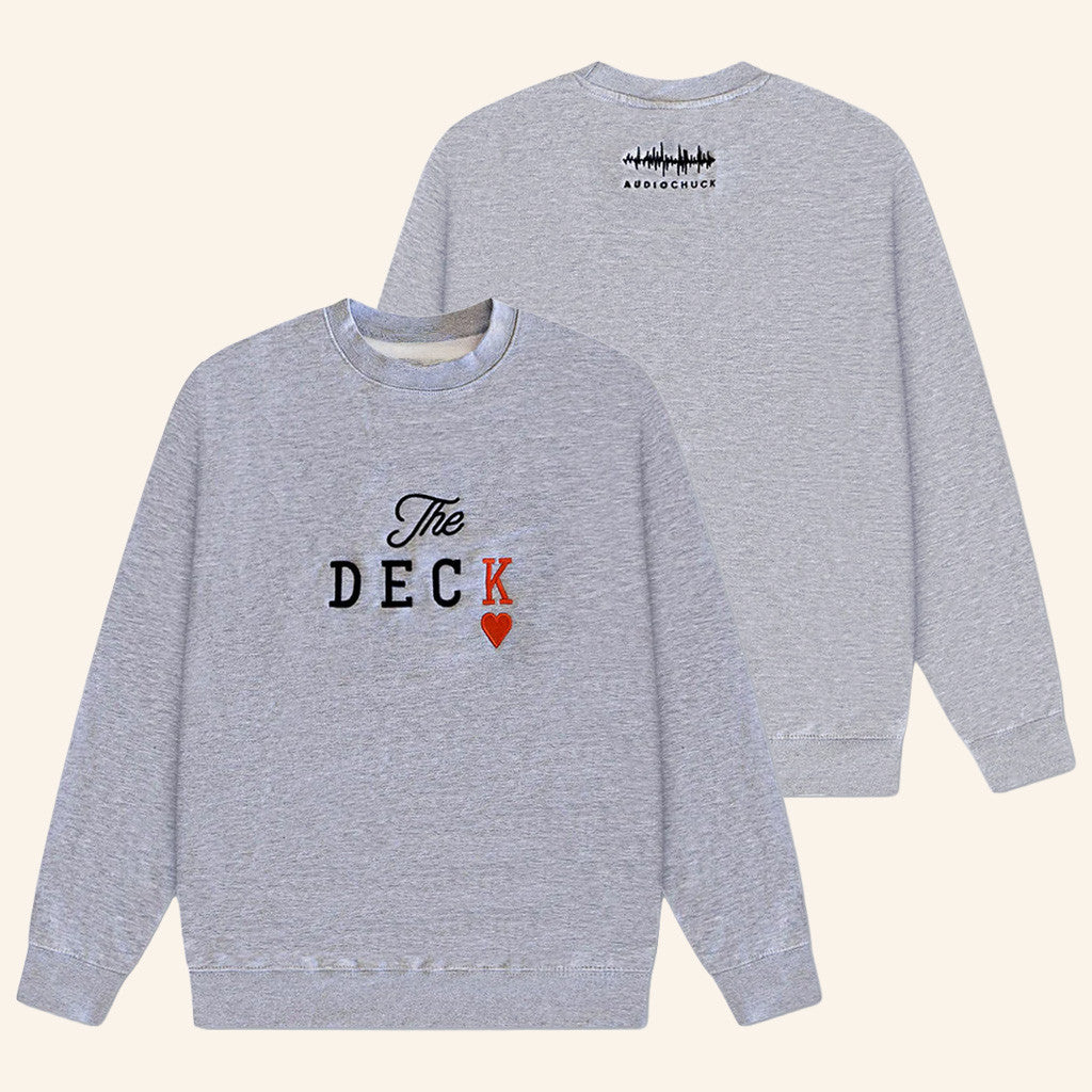 Audiochuck Merch The Deck Sweatshirt Christmas Presents For Her - Lilybirchmarket