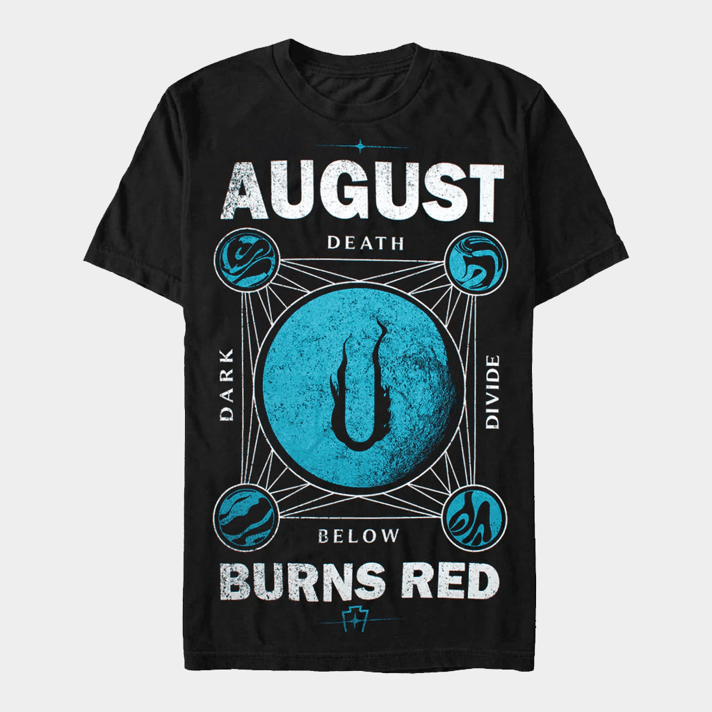 August Burns Red Merch August Burns Red Death Moon T-Shirt Gift Ideas For Son - Lily Birch Market
