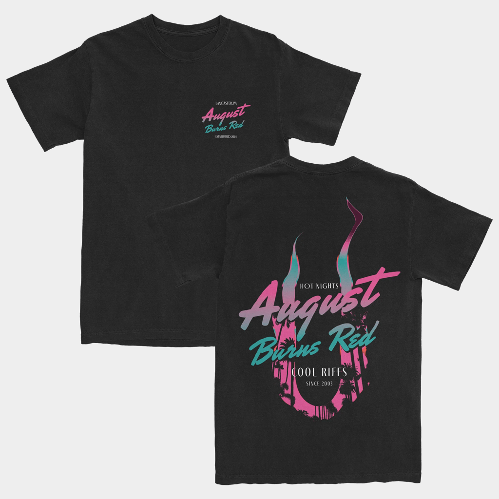 August Burns Red Merch Hot Nights T-Shirt August Burns Red Shirt Gifts For Boyfriend - Lily Birch Market