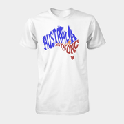 Australia Strong T-Shirt Australia Maps Shirt Pride Australian Apparel Gifts Ideas - Lily Birch Market