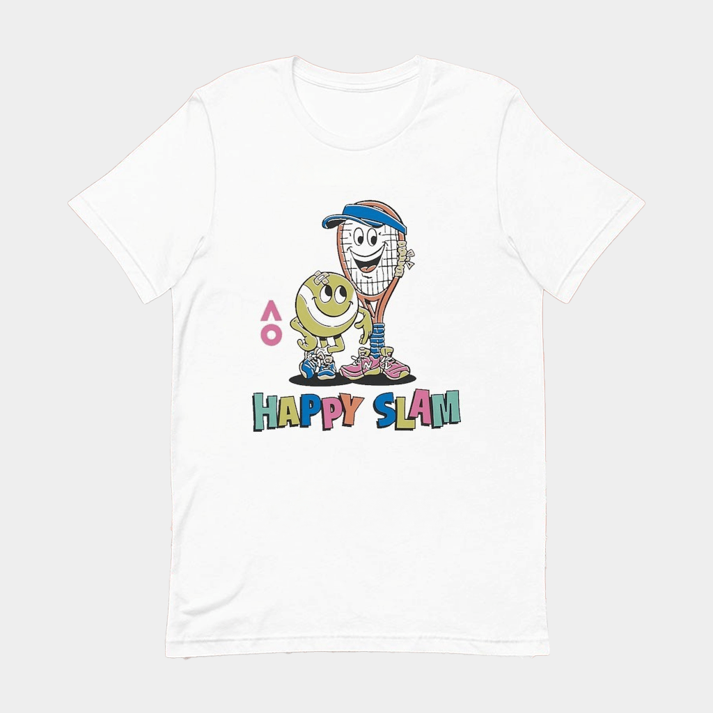 Australian Open Happy Slam T-Shirt Best Gifts For Tennis Lovers - Lily Birch Market