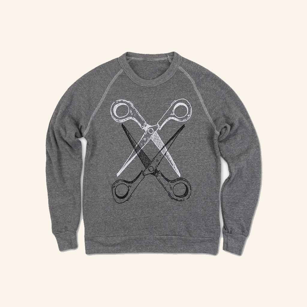 Autostraddle Merch Basic Scissoring Sweatshirt Birthday Presents For Dudes - Lilybirchmarket