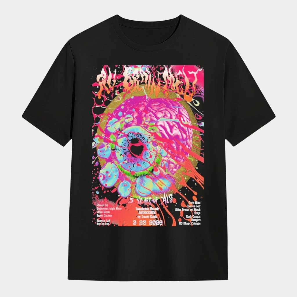 AV Brain Melt Ramova Loft Mar 28 2026 Tour T-Shirt 5 Years Of HLS Shirt Gifts For Him - Lily Birch Market