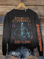 Avenged Sevenfold Merch Avenged Sevenfold Skull Sweatshirt Cool Mothers Day Gifts - Lilybirchmarket