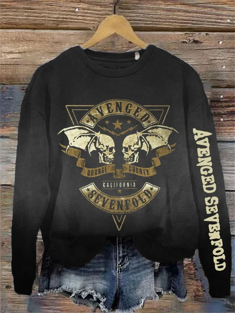 Avenged Sevenfold Merch Avenged Sevenfold Sweatshirt A7X Merch Best Mothers Day Gifts - Lilybirchmarket
