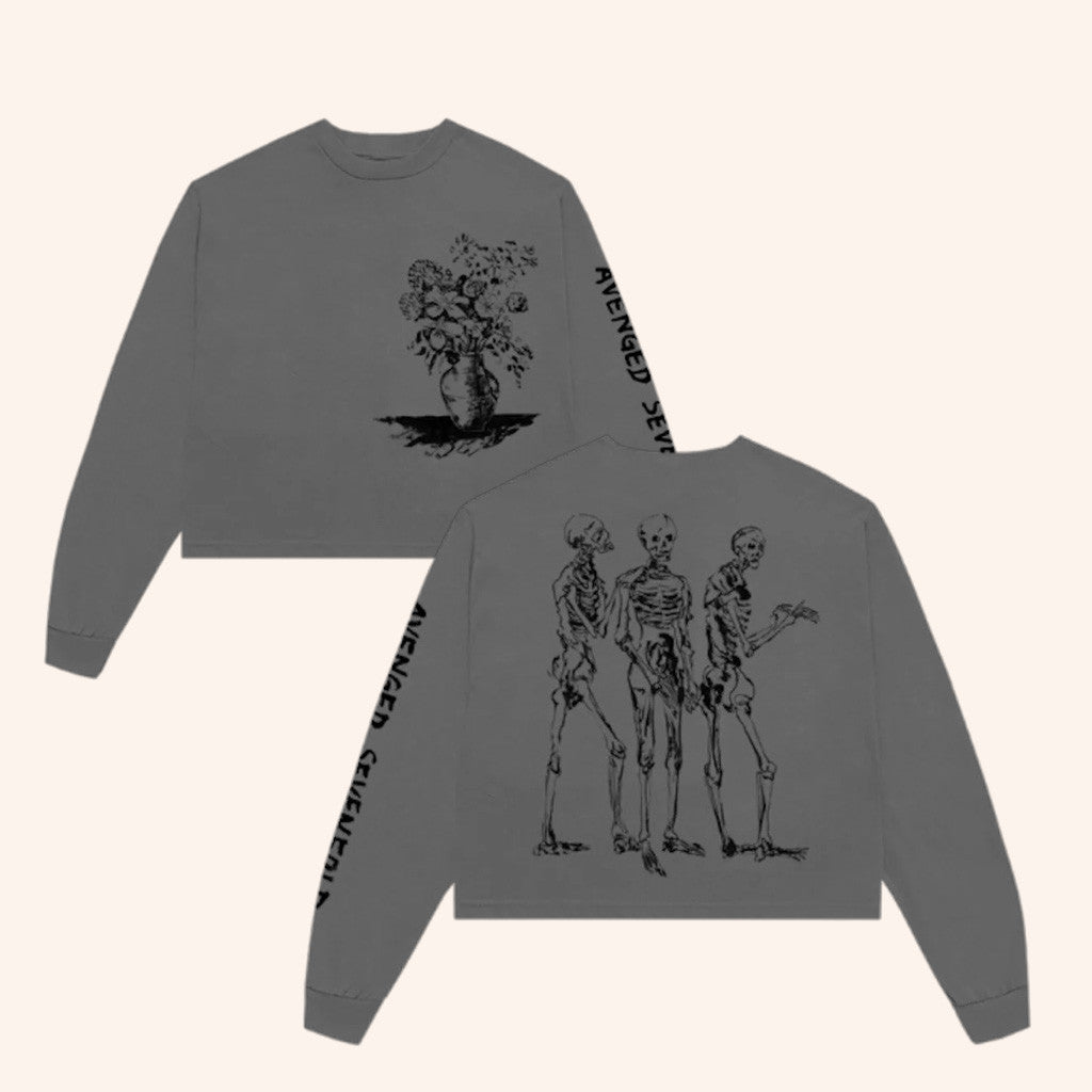 Avenged Sevenfold Merch Avenged Sevenfold Tour Universe Surrenders Crop Sweatshirt Her Gifts - Lilybirchmarket