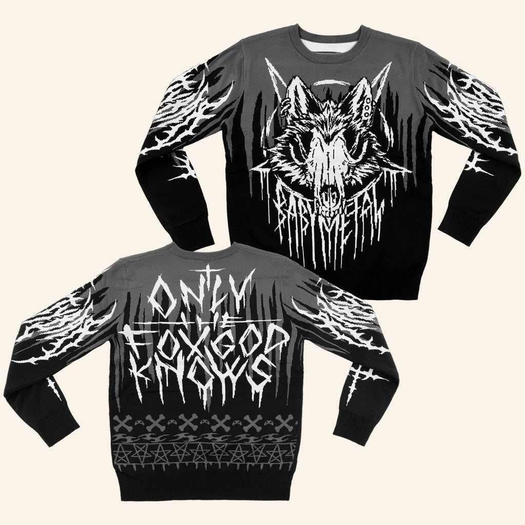 Babymetal Merch Fox God Sweatshirt Gift Ideas For Music Lovers - Lilybirchmarket