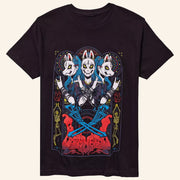 Babymetal Merch Fox Mask Devil Horns T-Shirt Gifts For Music Fans - Lily Birch Market