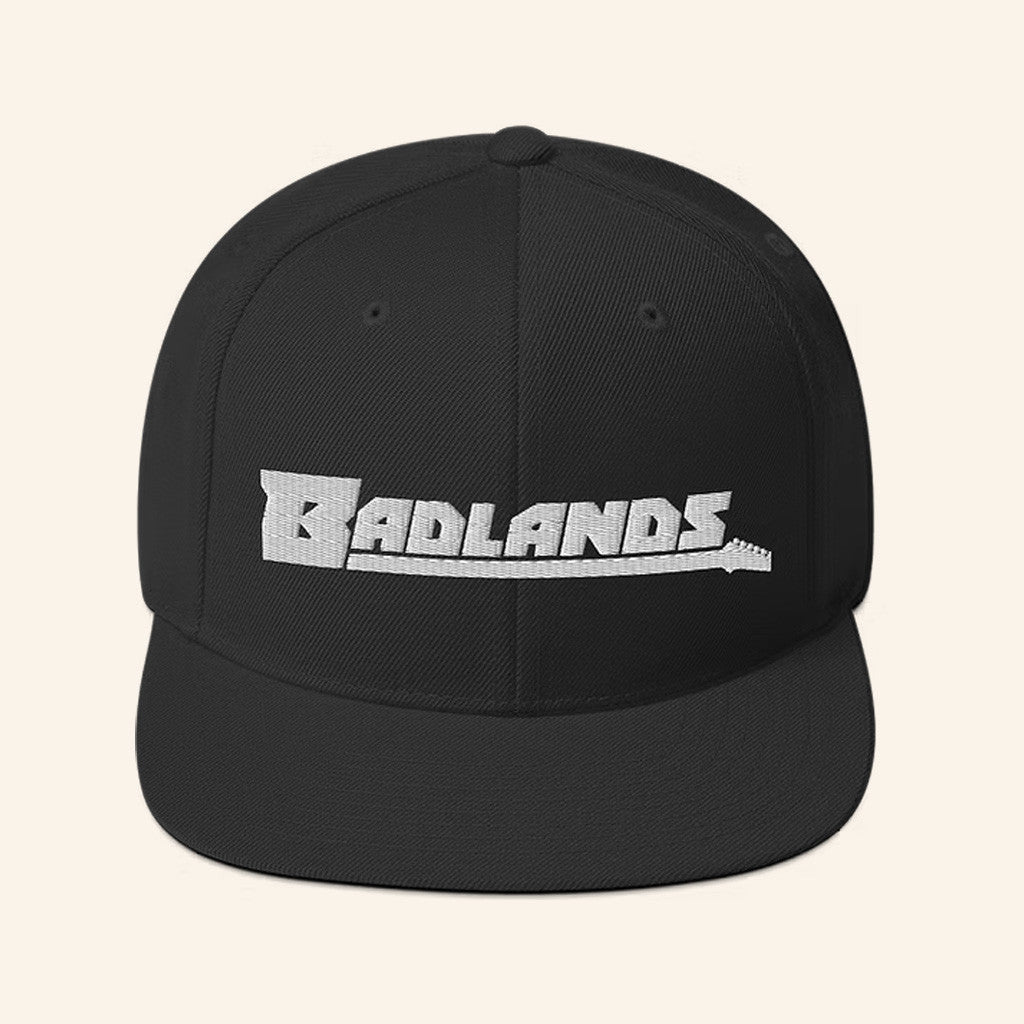 Badlands Guitar Company Merch Badlands Snapback Hat Gifts For Husband - Lilybirchmarket