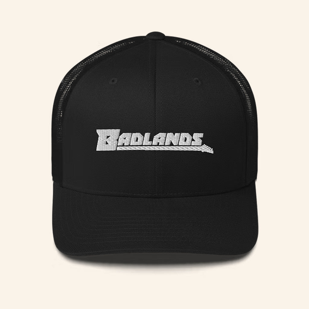 Badlands Guitar Company Merch Badlands Trucker Hat Gifts For Dad - Lilybirchmarket