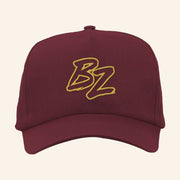 Bailey Zimmerman Merch Tour 2025 BZ Maroon Hat Embroidered Gifts For Husband - Lilybirchmarket