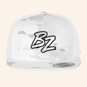 Bailey Zimmerman Merch Tour 2025 BZ White Camo Hat Snapback Best Gifts For Husband - Lilybirchmarket