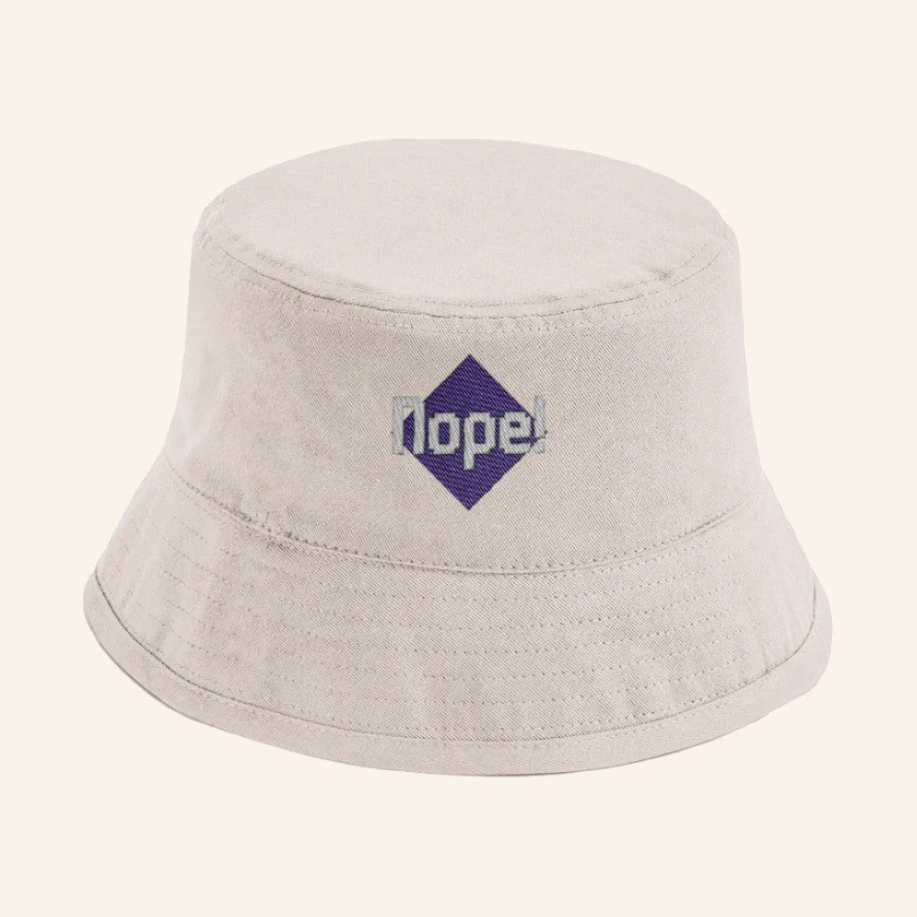 Balatro Merch Nope Bucket Hat Christmas Gift Ideas For Boyfriend - Lilybirchmarket