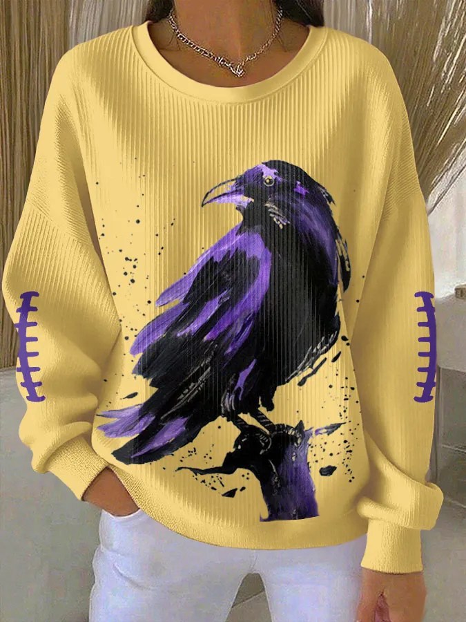 Baltimore Football Sweatshirt Game Day Apparel BR Merch Gift Ideas For Football Lovers - Lilybirchmarket