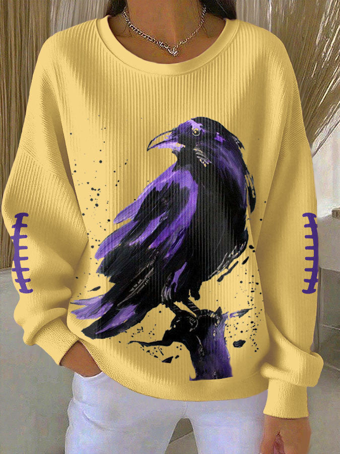 Baltimore Football Sweatshirt Game Day Apparel BR Merch Gift Ideas For Football Lovers - Lilybirchmarket