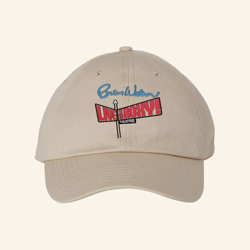 Bandwear Merch Brian Wilson Live At The Roxy Embroidered Hat Christmas Gifts For Men - Lilybirchmarket