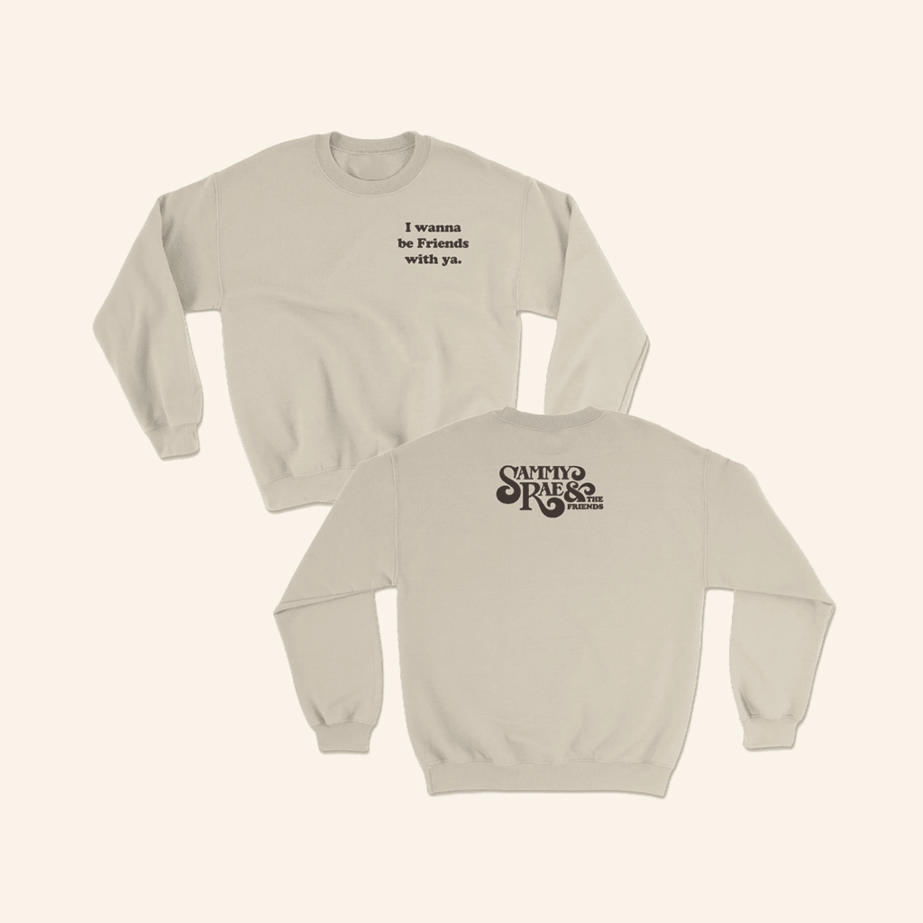 Bandwear Merch Sammy Rae Friends With Ya Crewneck Sweatshirt Gifts For Fans - Lilybirchmarket