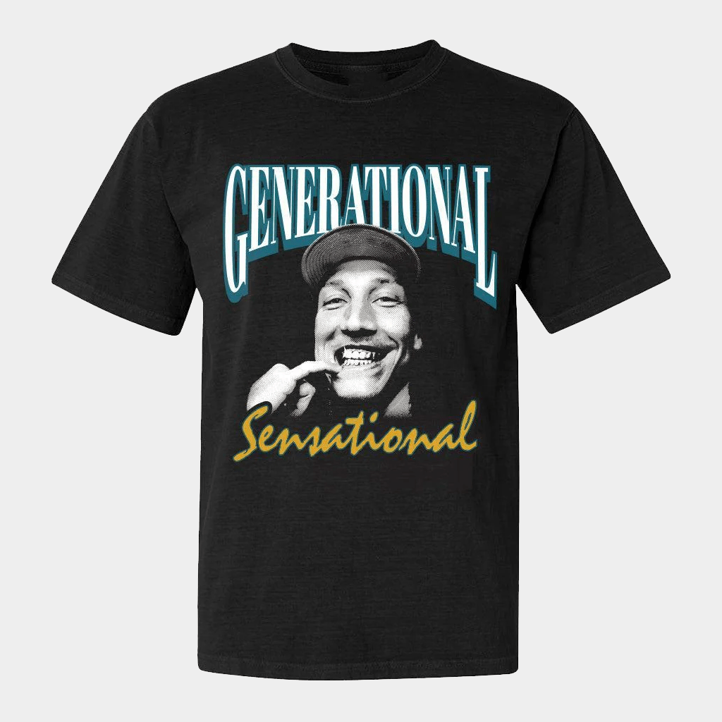 Barstool Sports Merch Generational Sensational T-Shirt Trevor Lawrence Merch Football Fan Gifts - Lily Birch Market