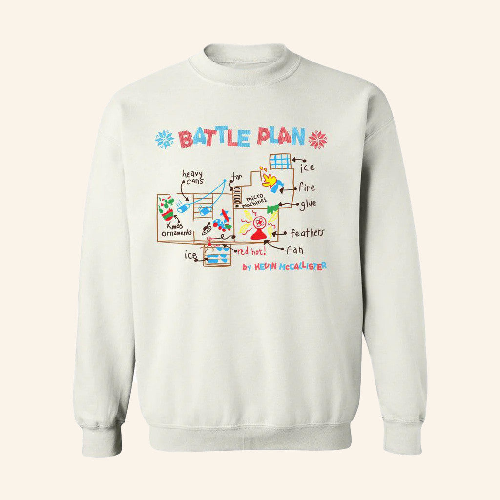 Barstool Sports Merch The Battle Plan Ugly Sweatshirt Christmas Gift Ideas For Him - Lilybirchmarket