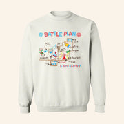 Barstool Sports Merch The Battle Plan Ugly Sweatshirt Christmas Gift Ideas For Him - Lilybirchmarket