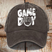Baseball Game Day Hat Vinatge Cap Best Gifts For Baseball Lovers - Lilybirchmarket