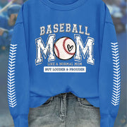 Baseball Mom Like A Normal Mom Sweatshirt Game Day Apparel Best Gifts For Her - Lilybirchmarket