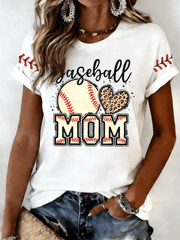  Baseball Mom T-Shirt Game Day Shirt Gifts For Mom Baseball Lovers - TradiViet