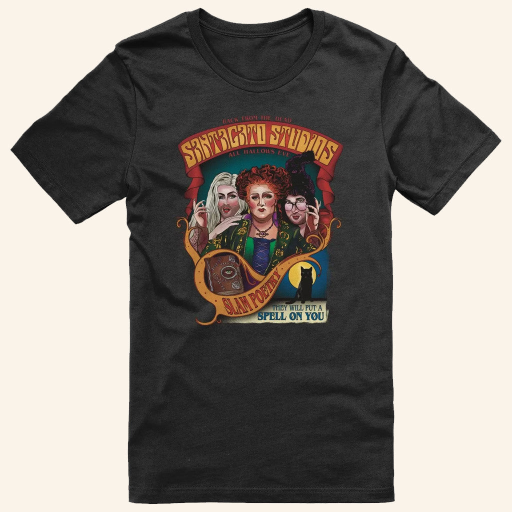 Basement Yard Merch Hocus Pocus Slam Poetry T-Shirt Gifts Ideas For Friends - Lily Birch Market