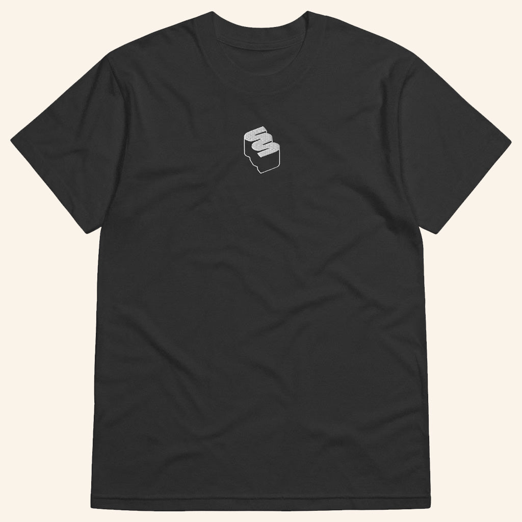 Basement Yard Merch Santagato Studios Black T-Shirt Great Gifts For Him - Lily Birch Market