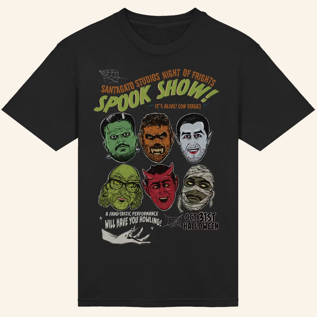 Basement Yard Merch Santagato Studios Monster Mash T-Shirt Halloween Gifts Ideas - Lily Birch Market