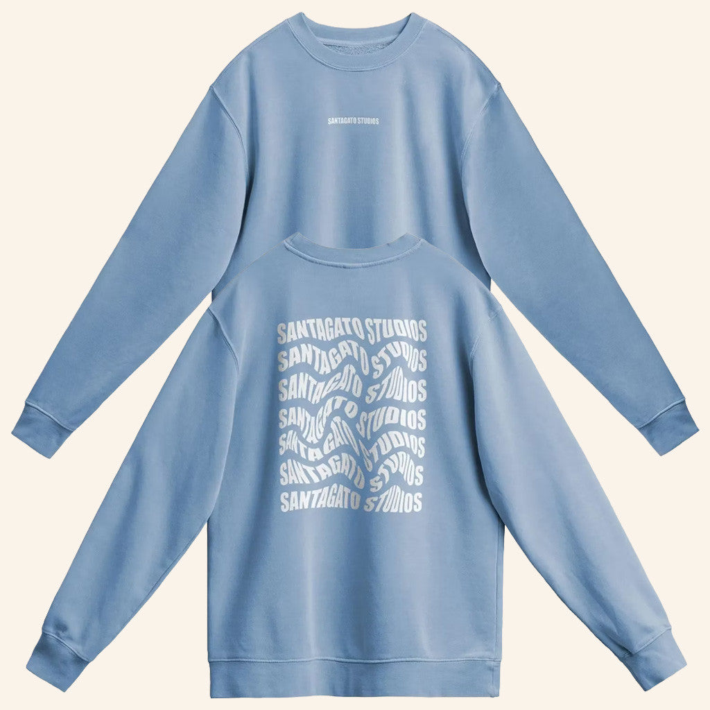 Basement Yard Merch Santagato Studios Wavy Sweatshirt Gifts Ideas For Brothers - Lilybirchmarket