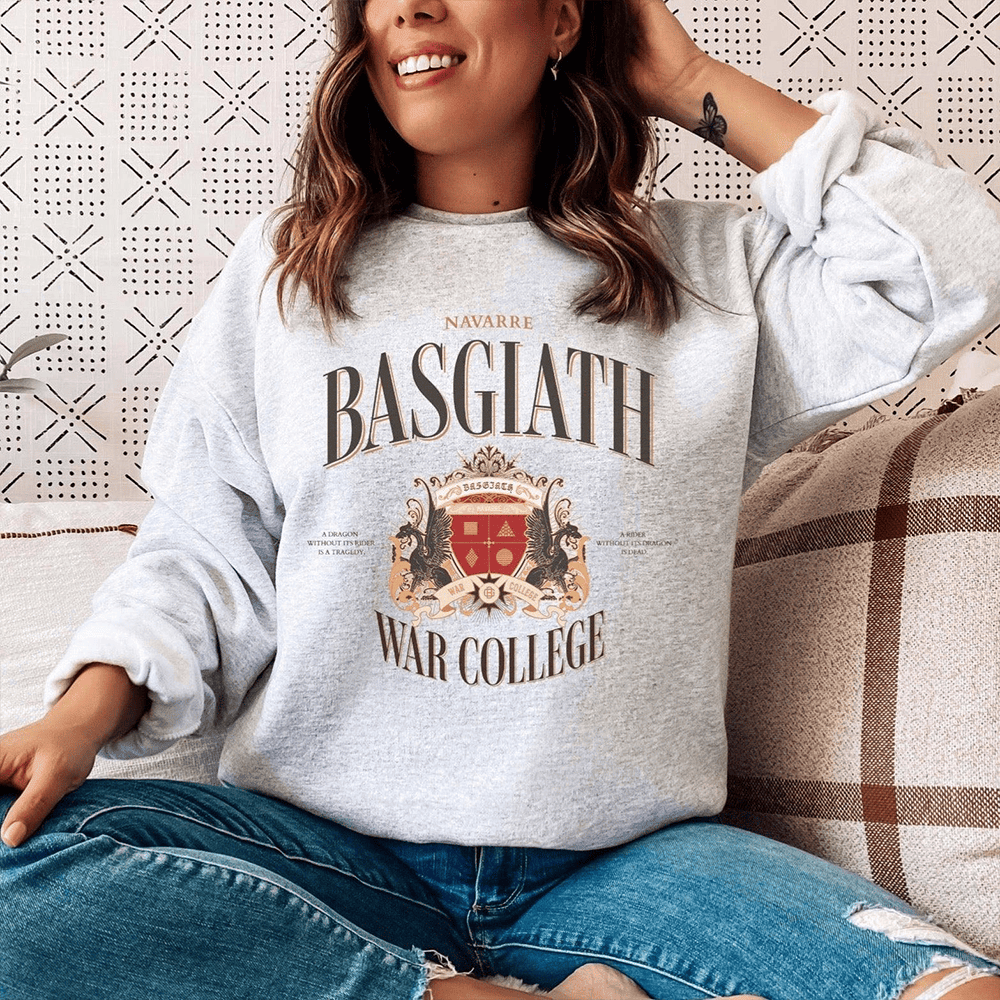 Basgiath War College Sweatshirt Gift Ideas For Daughter - Lilybirchmarket