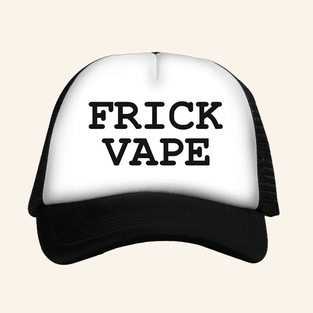 Baylen Levine Merch Frick Vape Black Trucker Hat Gifts For Dudes - Lilybirchmarket
