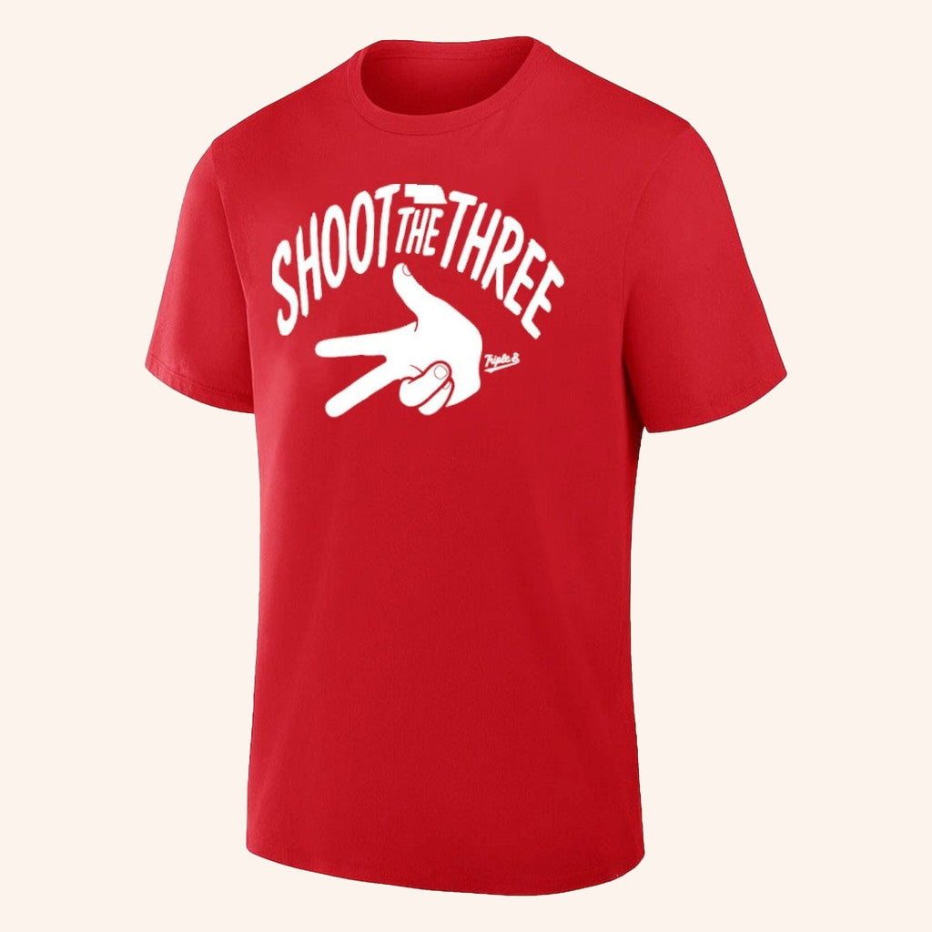 Bbb Printing Merch Shoot The Three Red T-Shirt Unique Gifts For Friends - Lily Birch Market