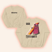 BBC Merch Doctor Who Dalek Sweatshirt Gift Ideas For Friends - Lilybirchmarket